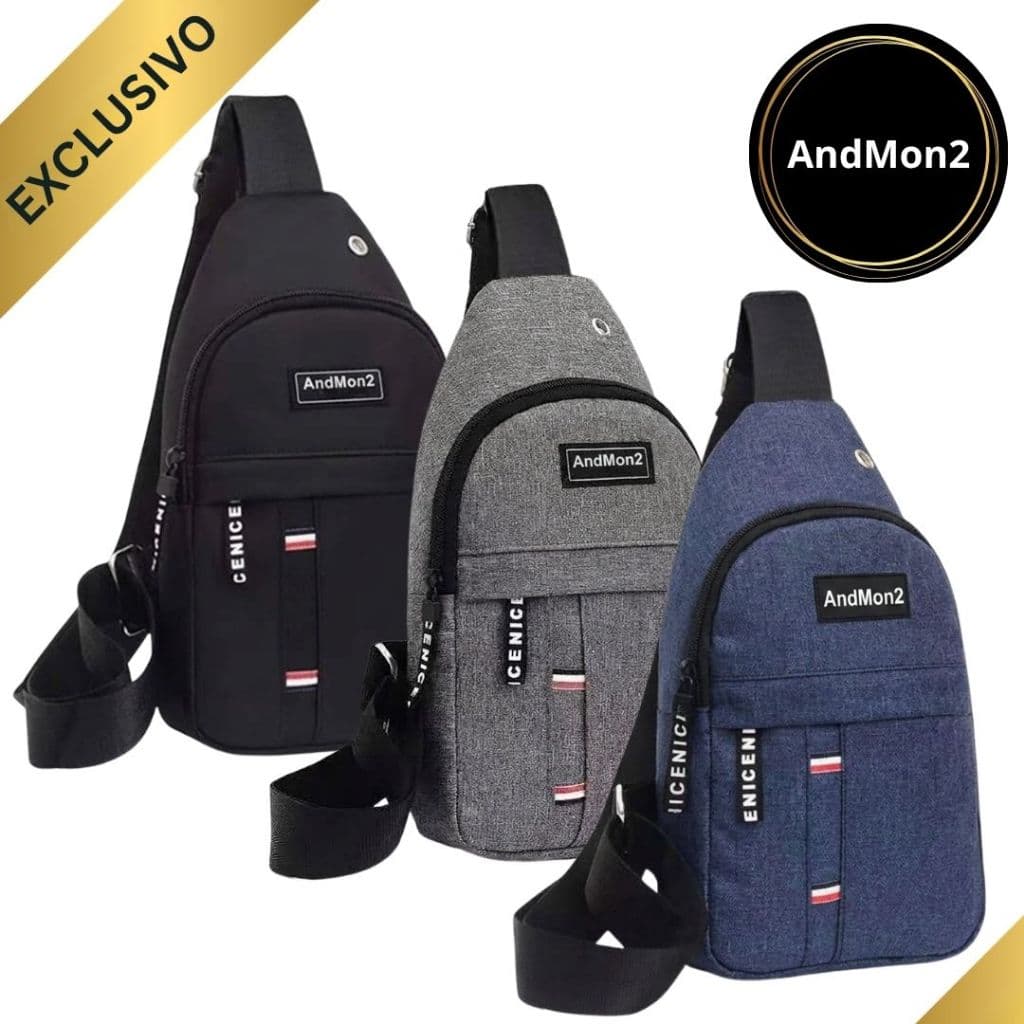 Shoulder Bag Bolsa Transversal Tiracolo Impermeável Masculina Feminina Pochete Unissex Casual