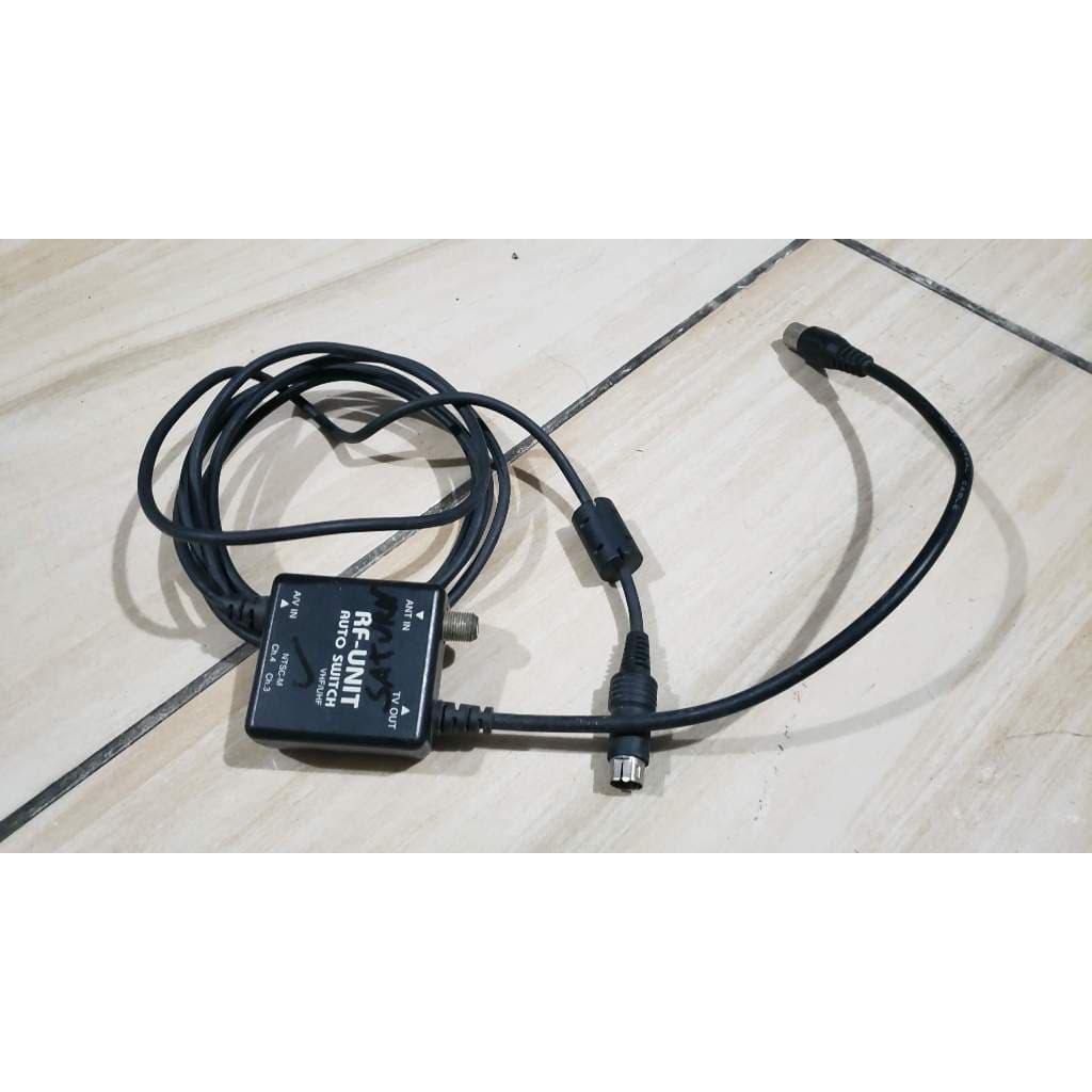 Cabo Rf Para O Sega Saturn Funcionando 100% J788