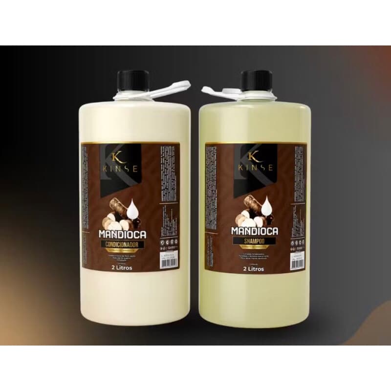 shampoo e condicionador kinse 2L perfeito para salão