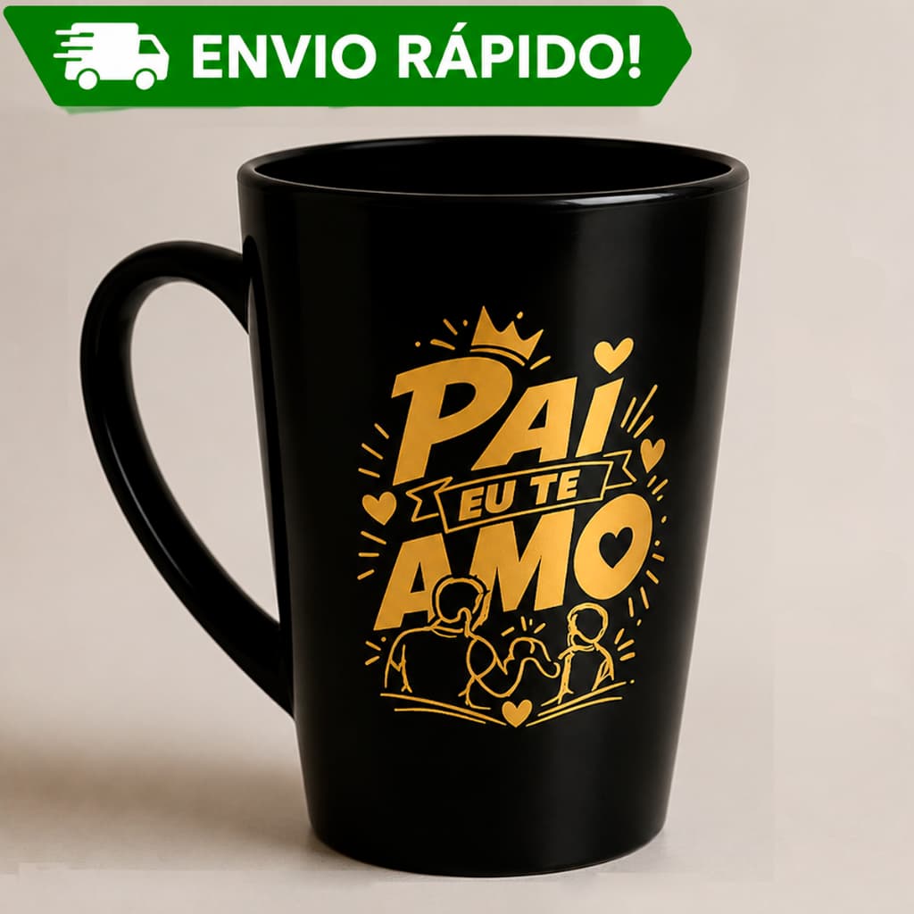 Kit 50 Caneca Plástica Personalizada Dia Dos Pais Promoção