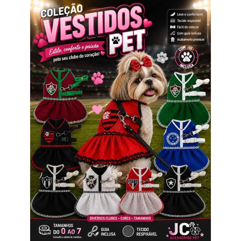 Vestido com Guia Clubes
