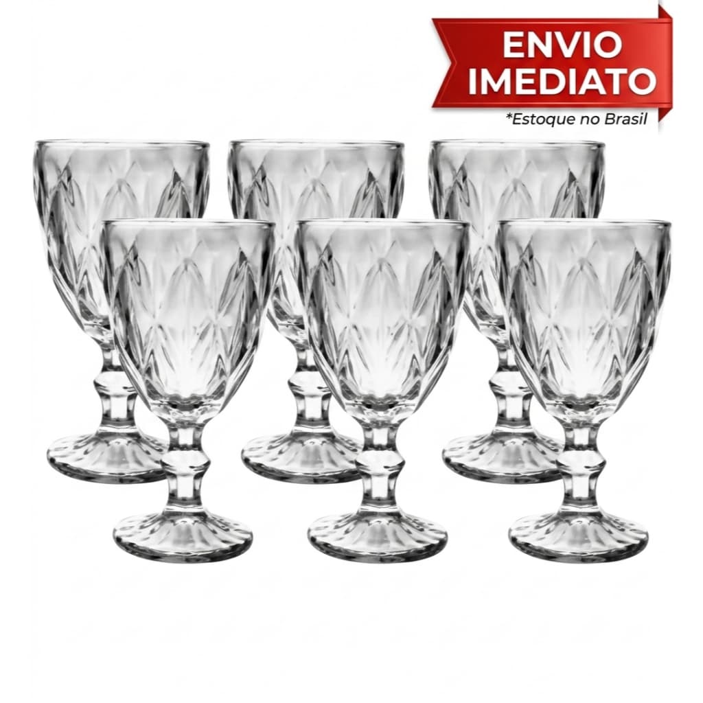 Dimond Conjunto 6 Taças