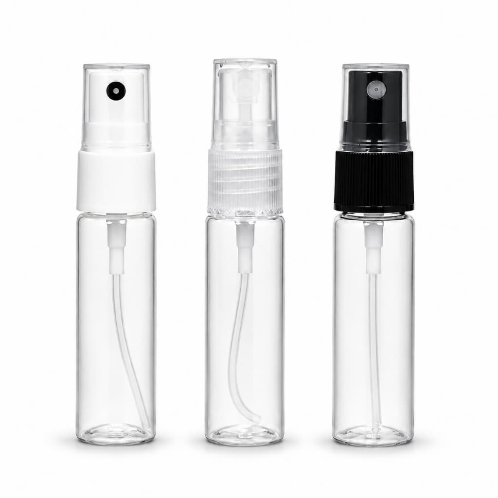 Frasco de Vidro 15ml Spray Borrifador Perfumes Provador