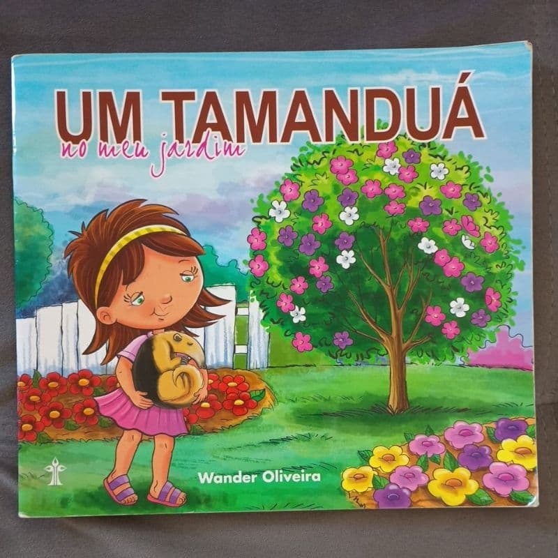 Um Tamanduá no meu jardim