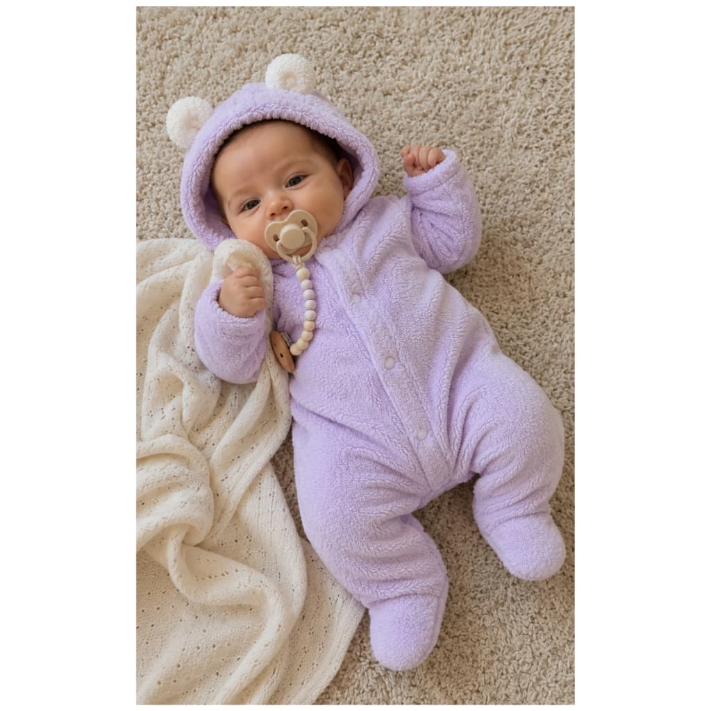 Saída de Maternidade Macacão Outono Inverno Body Teddy