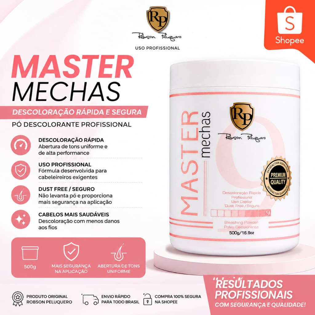 po descolorante master mechas Robson Peluquero