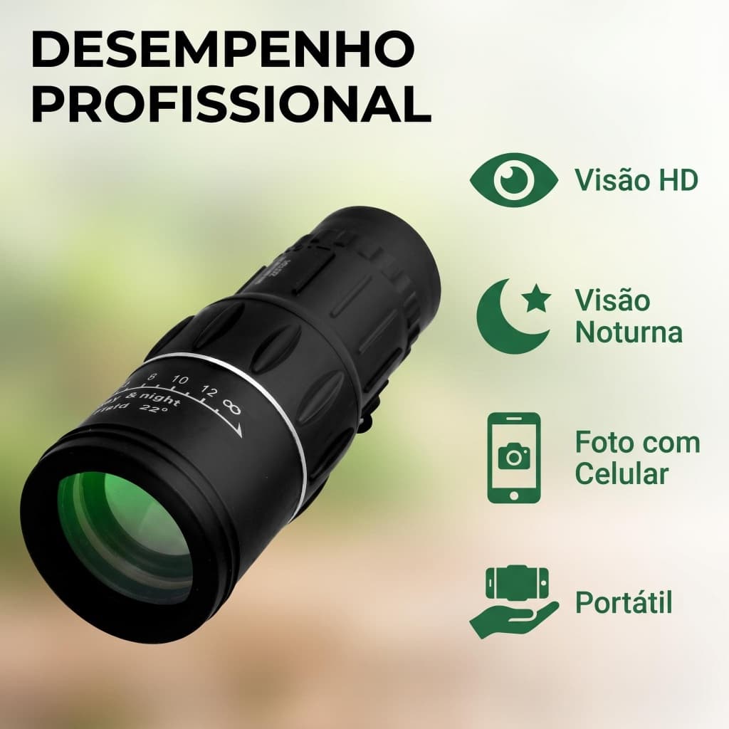 Telescópio Portátil para Shows Passeios Observação de Paisagens