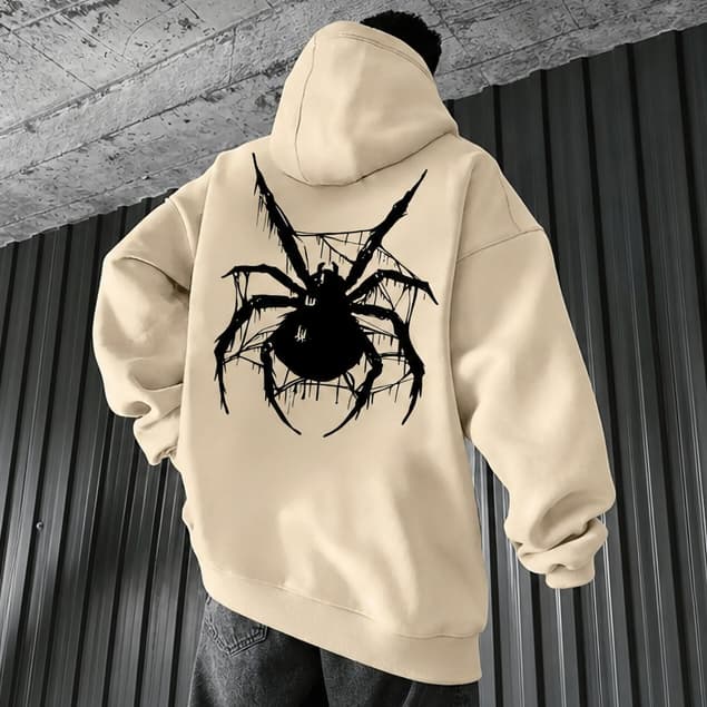 Moletom Canguru Estampado TEIA Unissex  Streetwear 100% Algodão