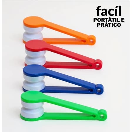 Kit Mine Escova Para Óculos De Microfibra | Limpador E Toalhetes De Dupla Face Limpeza Sem Esforço