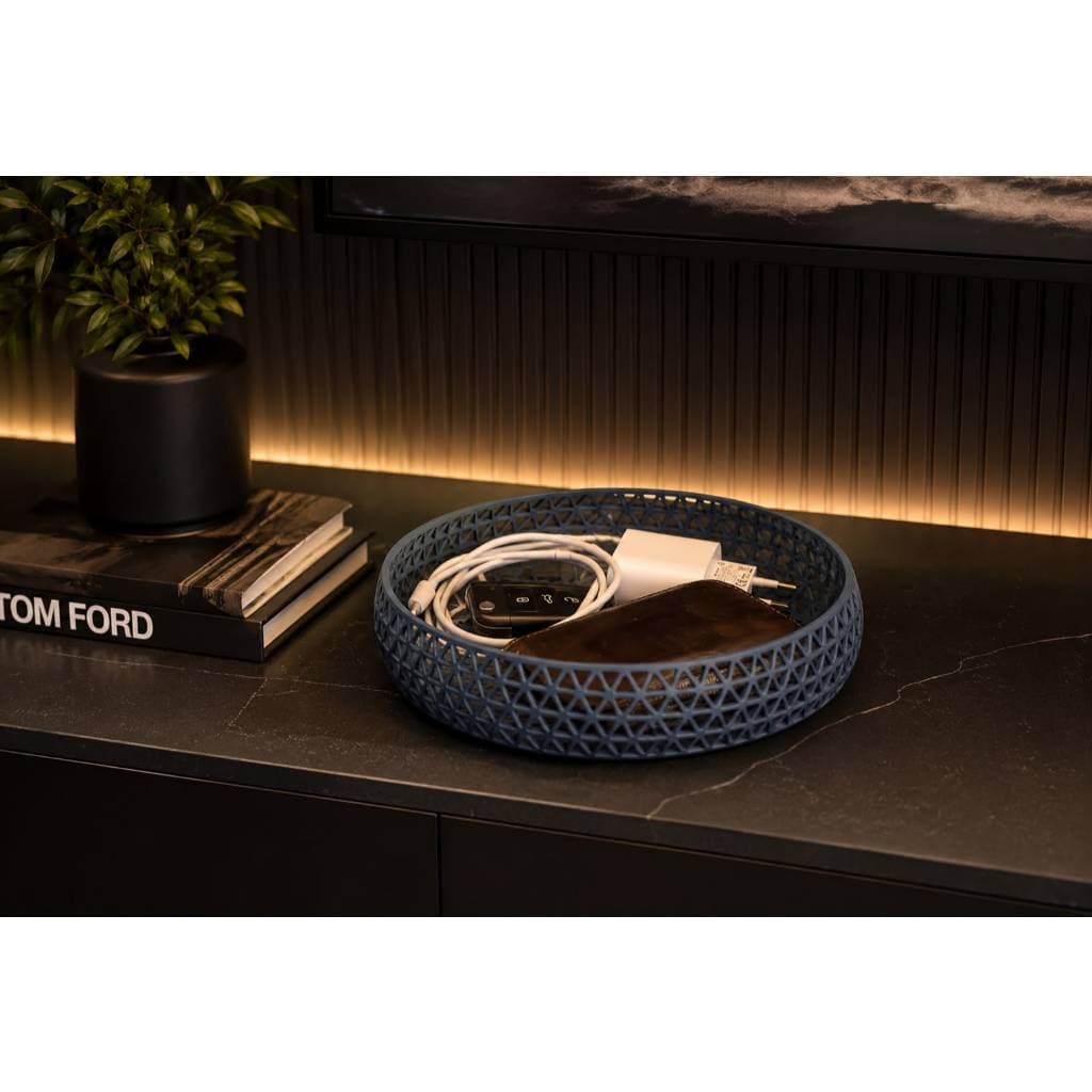 Tigelas de Malha Mesa Decoração