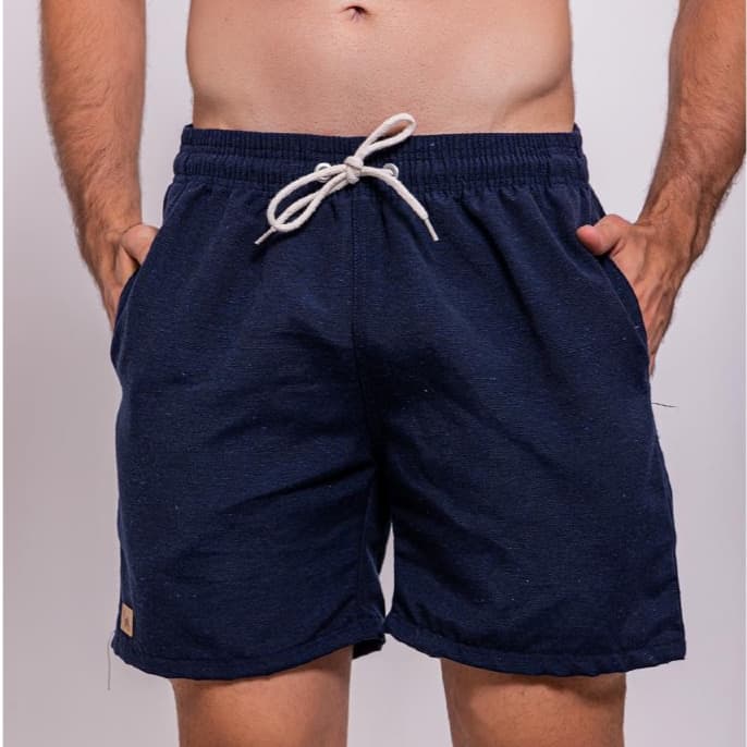 Short linho premium mauricinho verão despojado dia a dia elegante casual bermuda slim sarja colorida