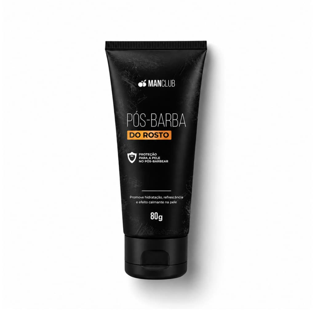 O Pós Barba do Rosto da MANCLUB – Alivia, Refresca e Hidrata a Pele pós Barbear