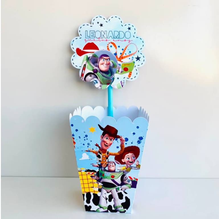 10 Centro de Mesa Personalizado Toy Story | Qualquer Tema |  Festa Infantil, Chá de Bebê e Casamento