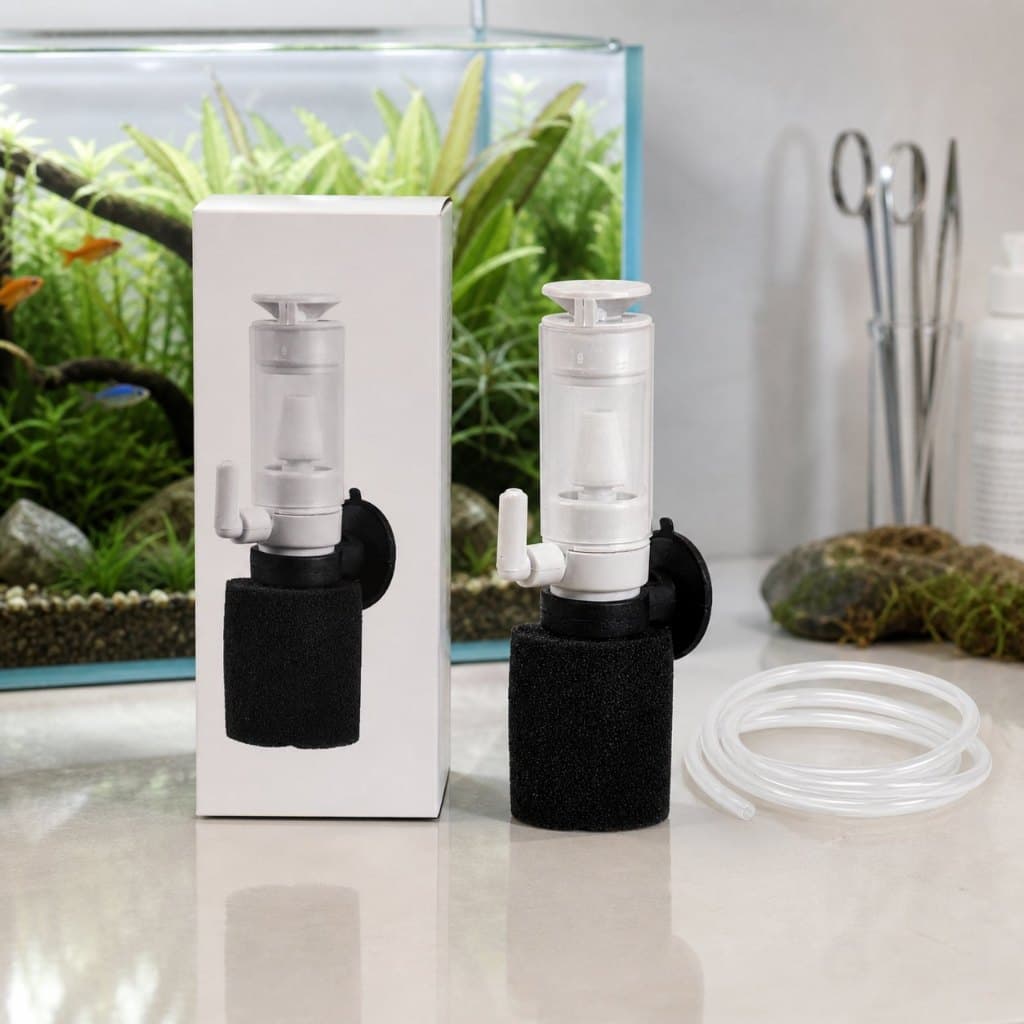 Filtro Interno Biologico Mini de Esponja Soma MF-201 para Aquarios Ate 40L