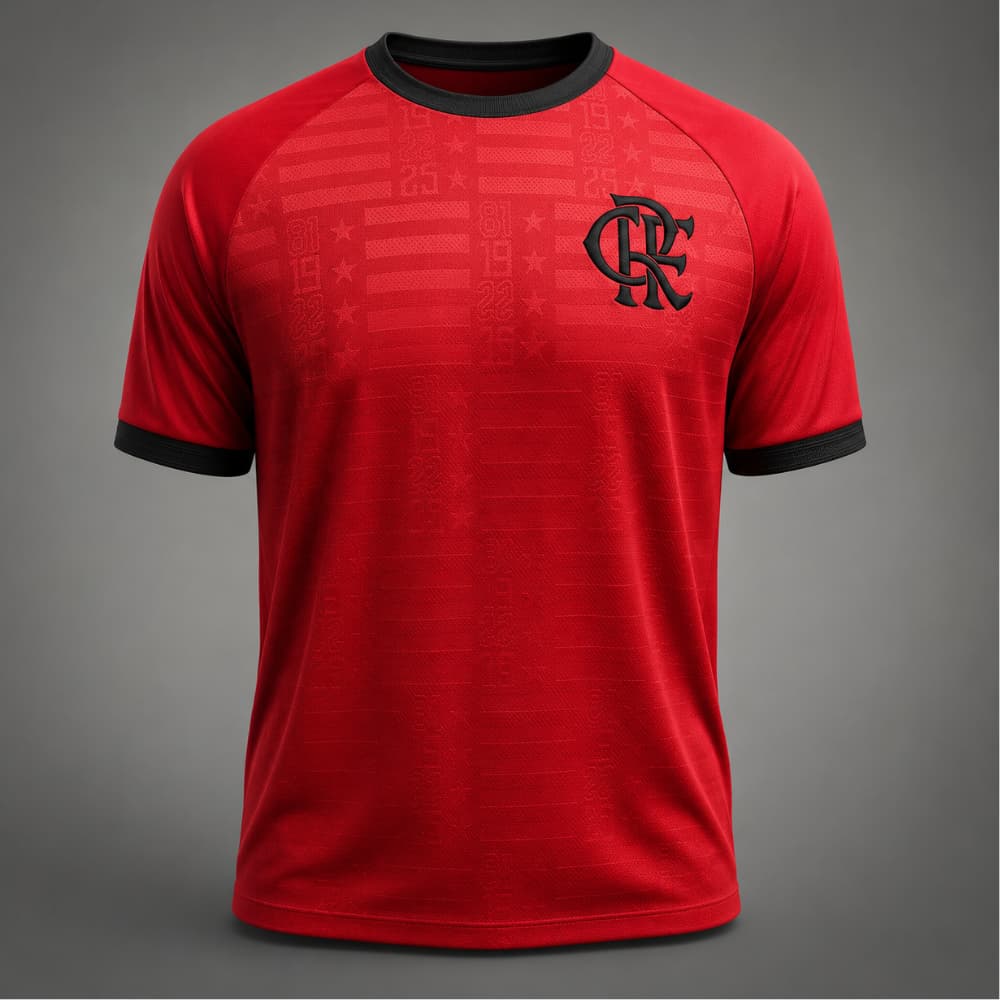 Camisa Do Flamengo Vermelha Legado Masculina Betel Torcedor