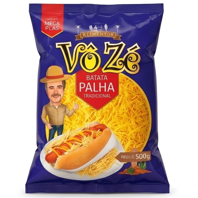 Batata Palha Vô Zé Tradicional Super Crocante