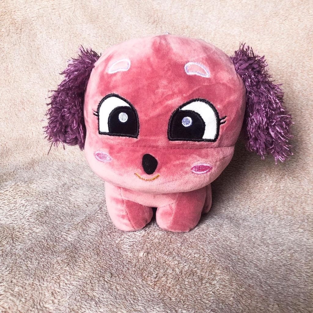 Cachorro rosa de pelúcia BR Machine