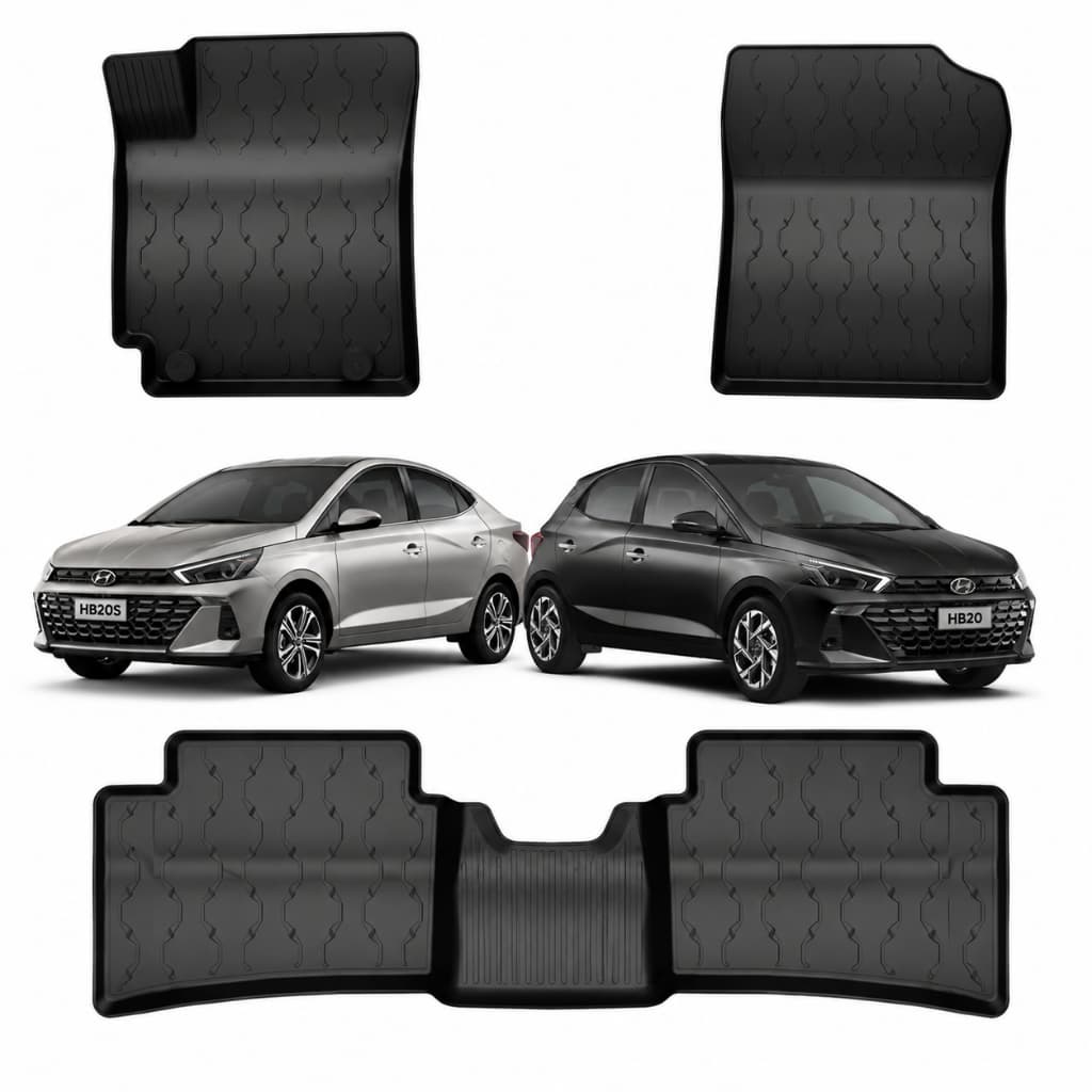 Tapete Bandeja HB20 Hatch ou Sedan 2020 2021 2022 2023 2024 2025 2026 2027