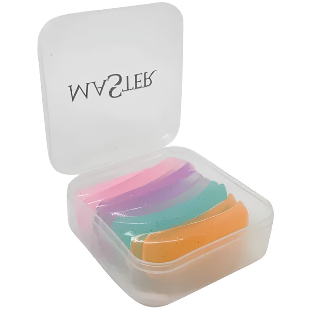 Pads de Silicone Master Modelo Shine 6 Pares para Lash Lifting Uso Profissional