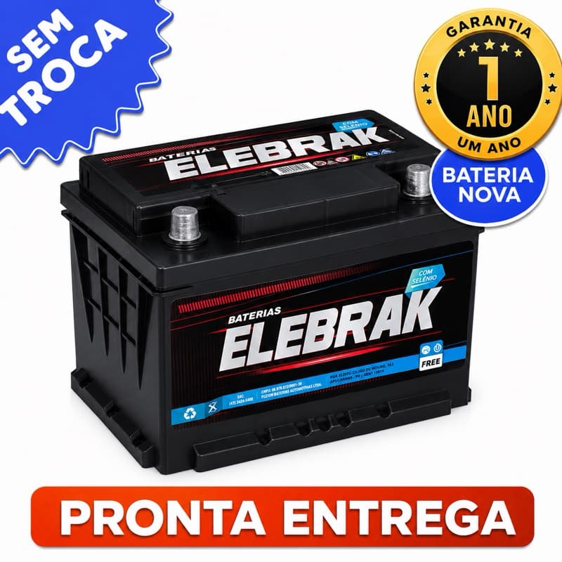 BRINDE + ACUMULADOR AUTOMOTIVO BATERIA 12v 60ah free extranger moura
