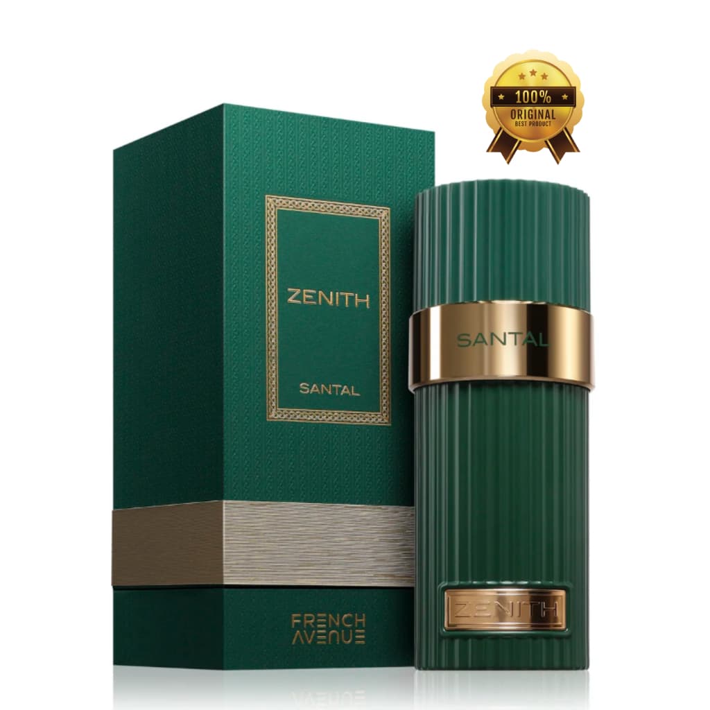 Perfume Zenith Santal French Avenue Extrait de Parfum 100ml Original Lacrado Alta Fixação Unissex Envio Imediato