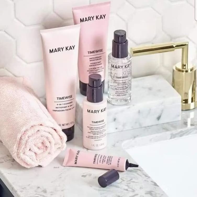 Kit Time Wise Mista a Oleosa - trata rugas, manchas e oleosidade - mary kay