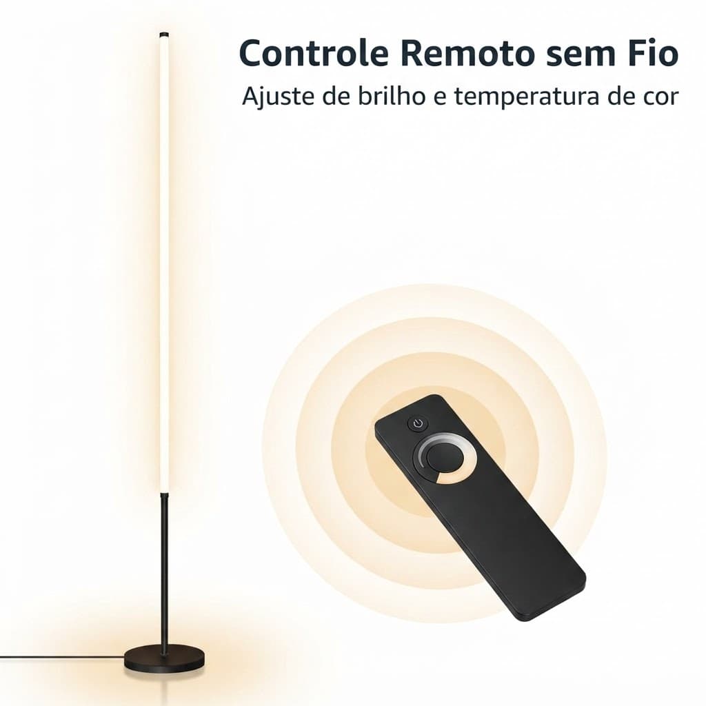 Luminária de chão led nórdica luz ambiente de canto acrílico, adequada para iluminação led branco-G5