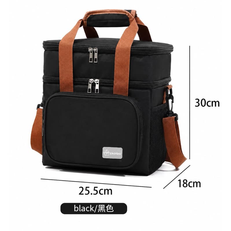 BOLSA  Térmica Impermeável Grande .Lancheira Marmita Academia Trabalho Viagem Piquenique Multiuso