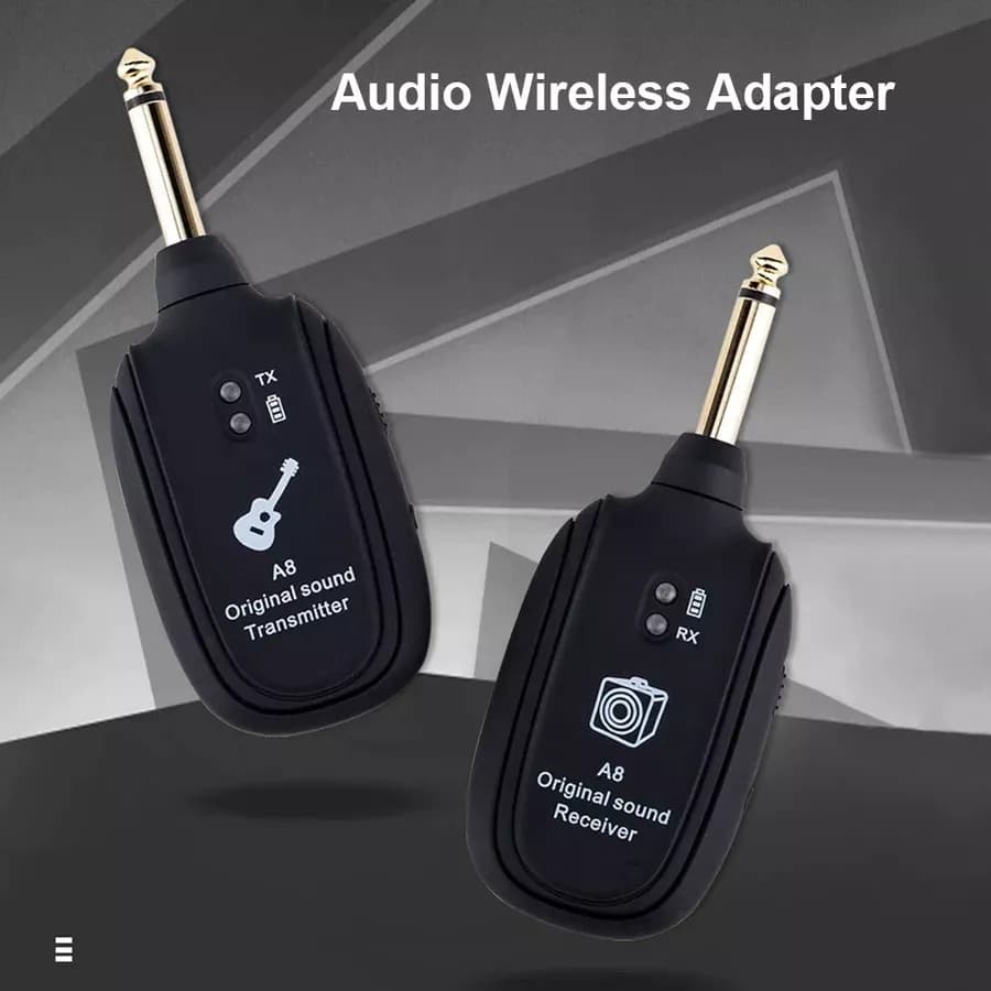 Transmissor E Receptor Profissional Sem Fio Para Guitarra A8, Sistema De Transmissão Sem Fio Para Guitarra E Baixo