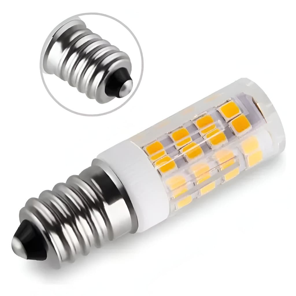 Kit 2 a 5 Lâmpadas LED Halopim G9 E14 7W 3000K Branco Quente - Bivolt 110V/220V