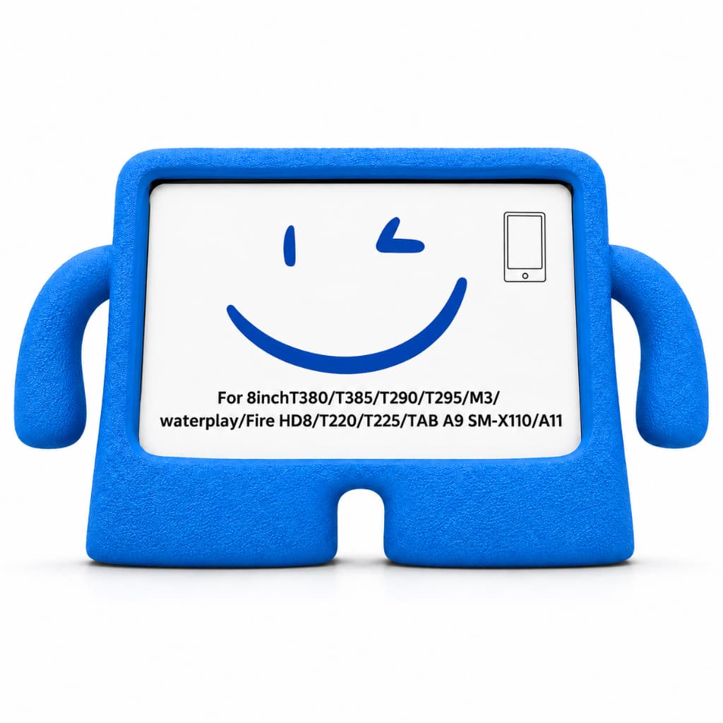 Capa Tablet EVA Infantil 8 Polegadas Antichoque para Galaxy Tab A9 SM-X110 A11 T220 T225 Fire HD8