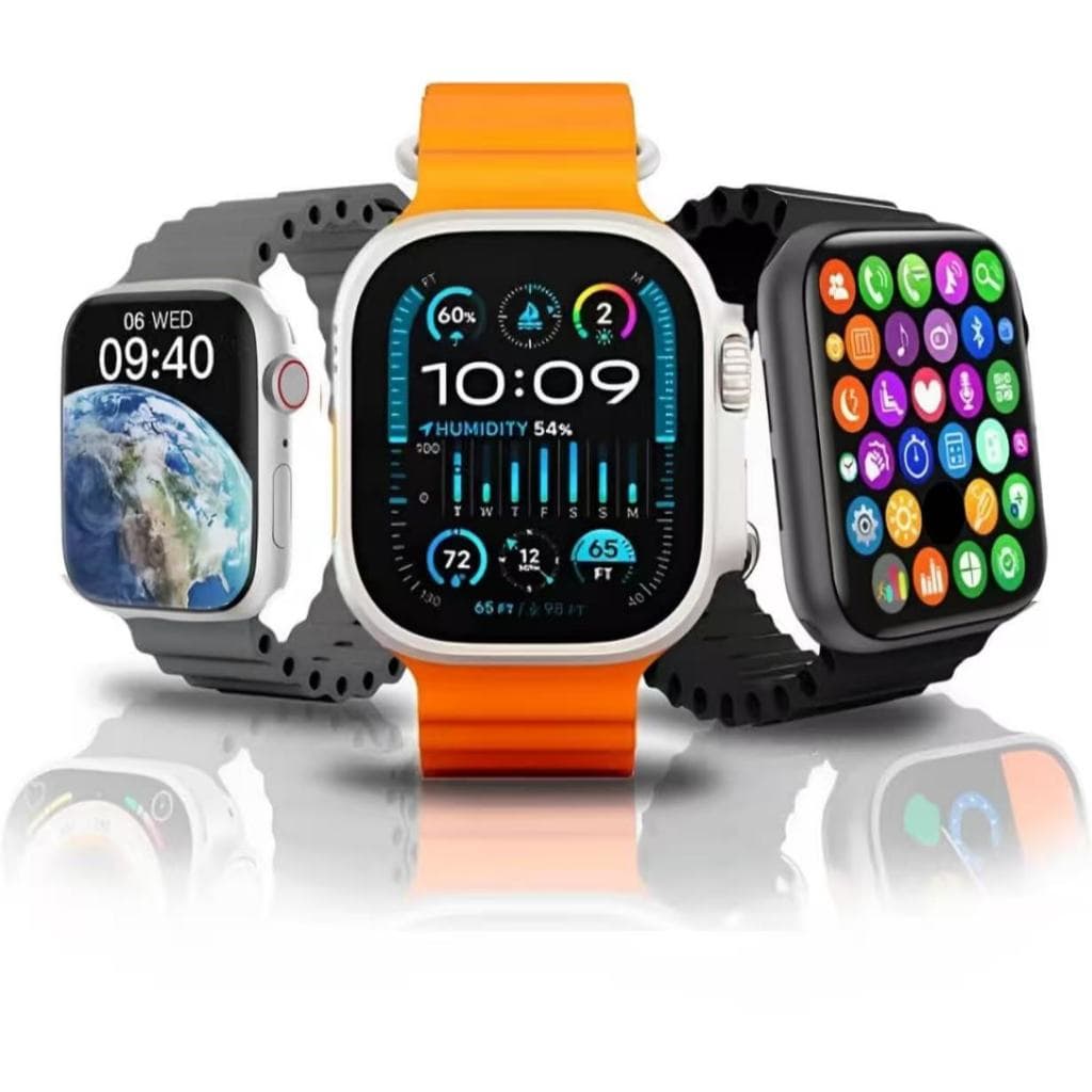 Relógio Inteligente Ultra T10 com Película, Bluetooth 5.0, Tela IPS 2,09 YULZY