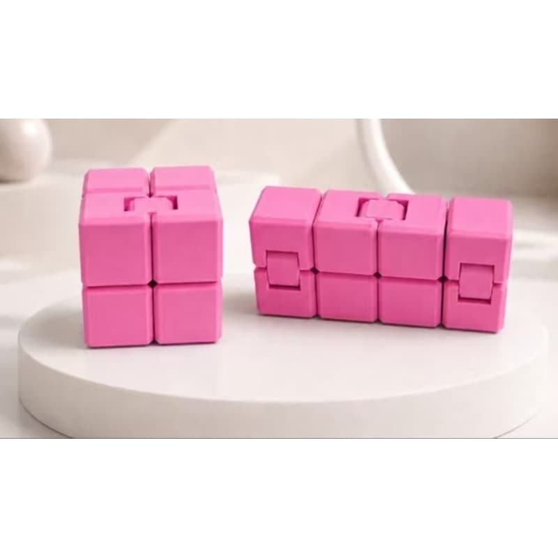 Cubo Infinito Anti-Stress 3D | Brinquedo Sensorial Fidget para Ansiedade e Relaxamento