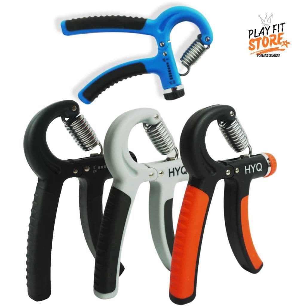 Handgrip Com Mola Ajustável de 5kg A 60kg Para Fisioterapia
