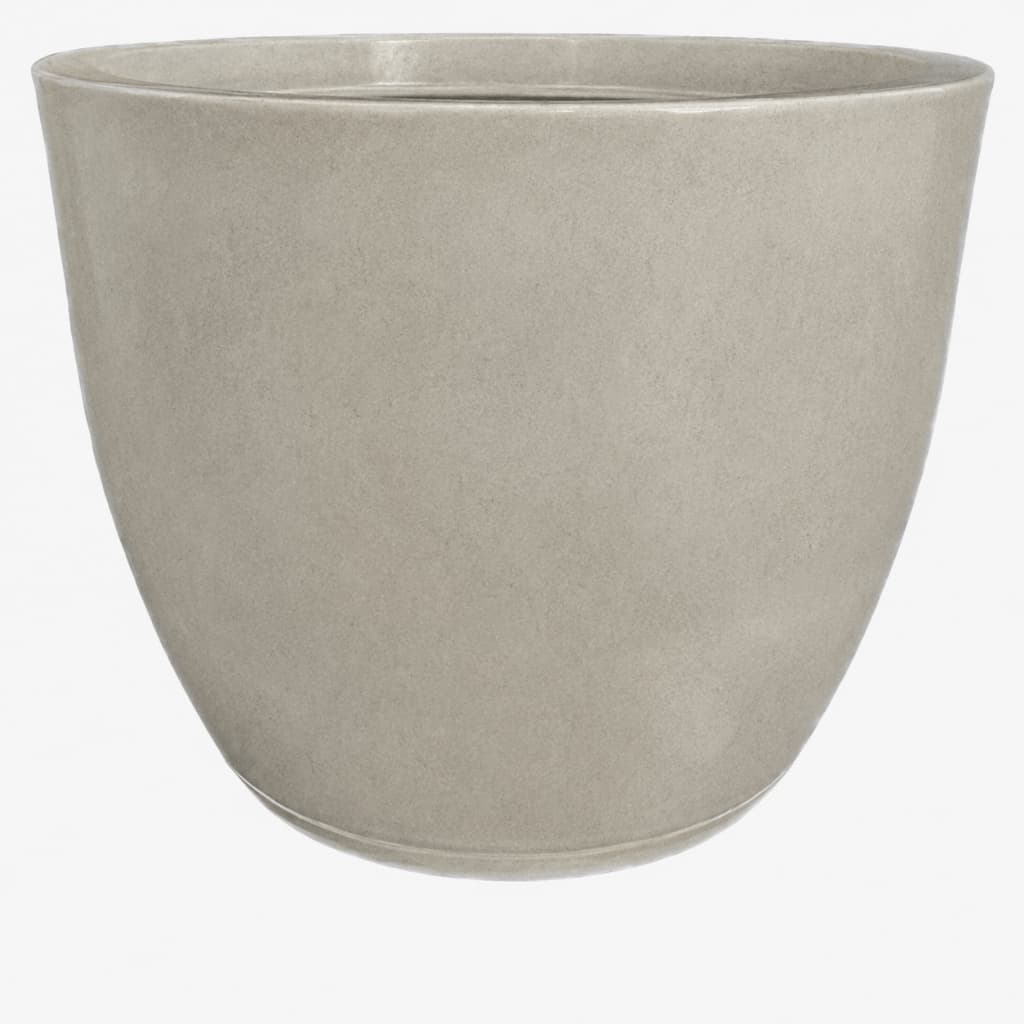 Vasos Para Plantas Bojo Polido Tamanho M com Prato Coletor - Vaso Decorativo em Polietileno