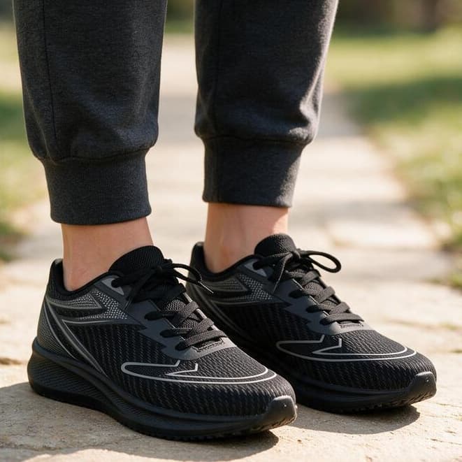 Tênis Masculino com Palmilha Confortável para Academia e Corrida