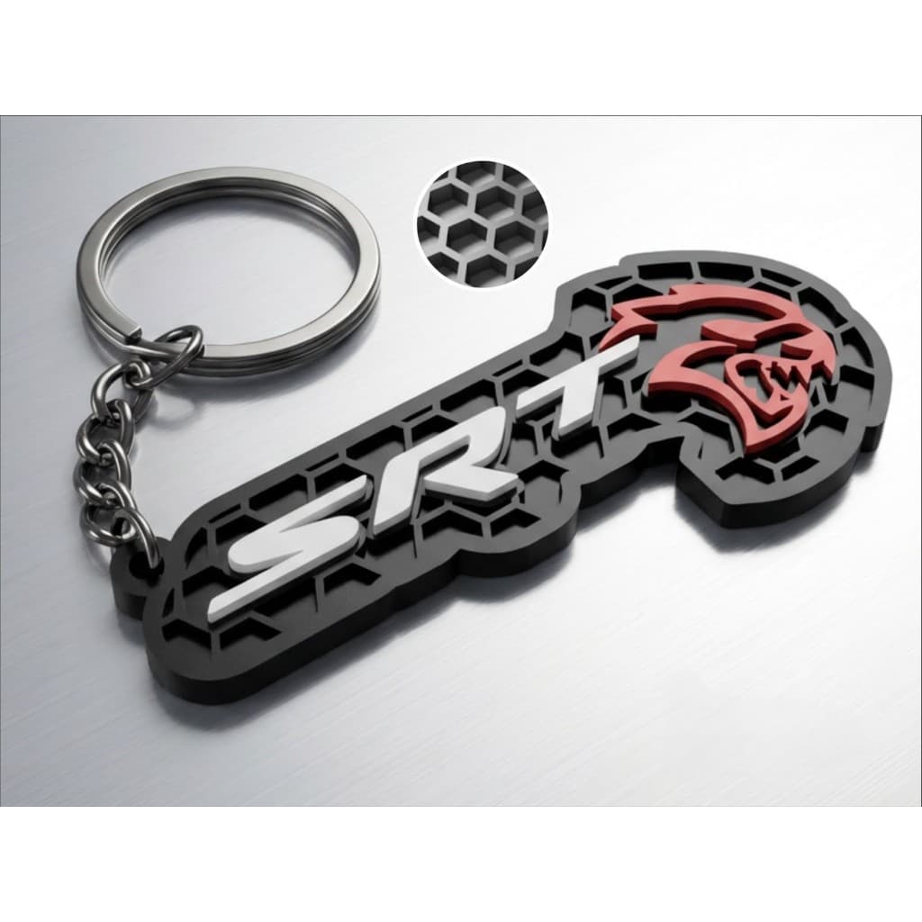 Chaveiro 3D Fã de Carro Modelo Hellcat