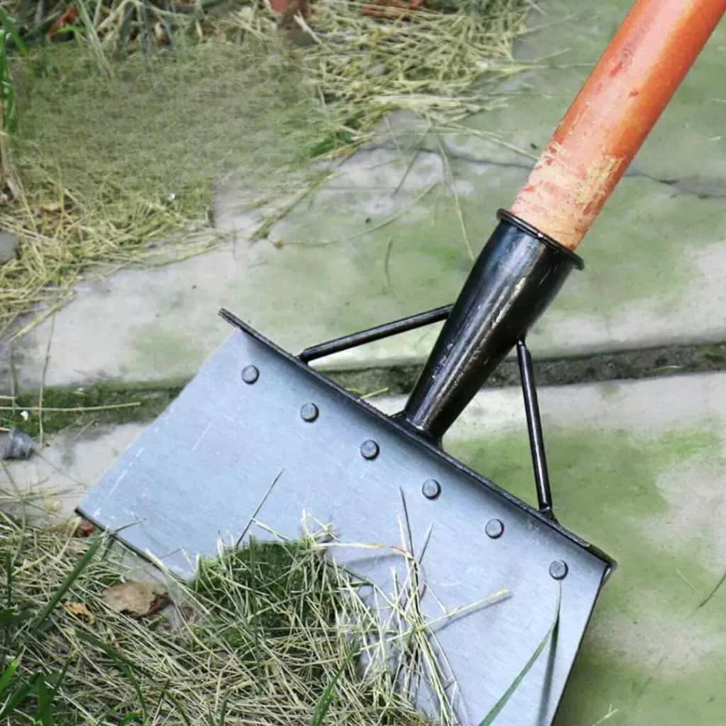 Pá Multifuncional De Jardim Externo De Aço Inoxidável Plana 25cm
