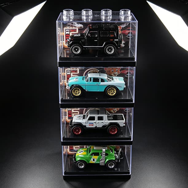 Miniatura Veículo Off Road Aventura com Caixa Expositora Colecionável