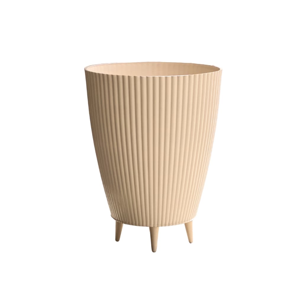 Vaso Cachepot Coluna decorativa para plantas e flores ideal para casa sala jardim Multiuso Canelado