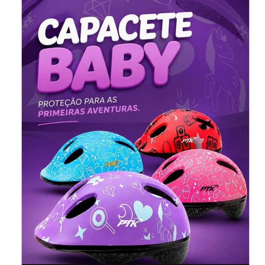 Capacete infantil bike patins esporte proteção infantil equipamento de proteção bicicleta para bebê