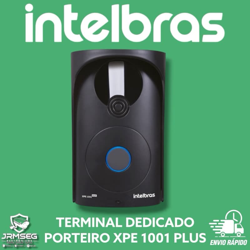 XPE 1001 PLUS Terminal dedicado porteiro eletrônico de 1 tecla Intelbras