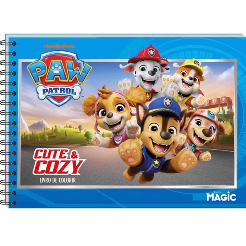 Livro de Colorir Patrulha Canina - Cute & Cozy (Magic Kids)