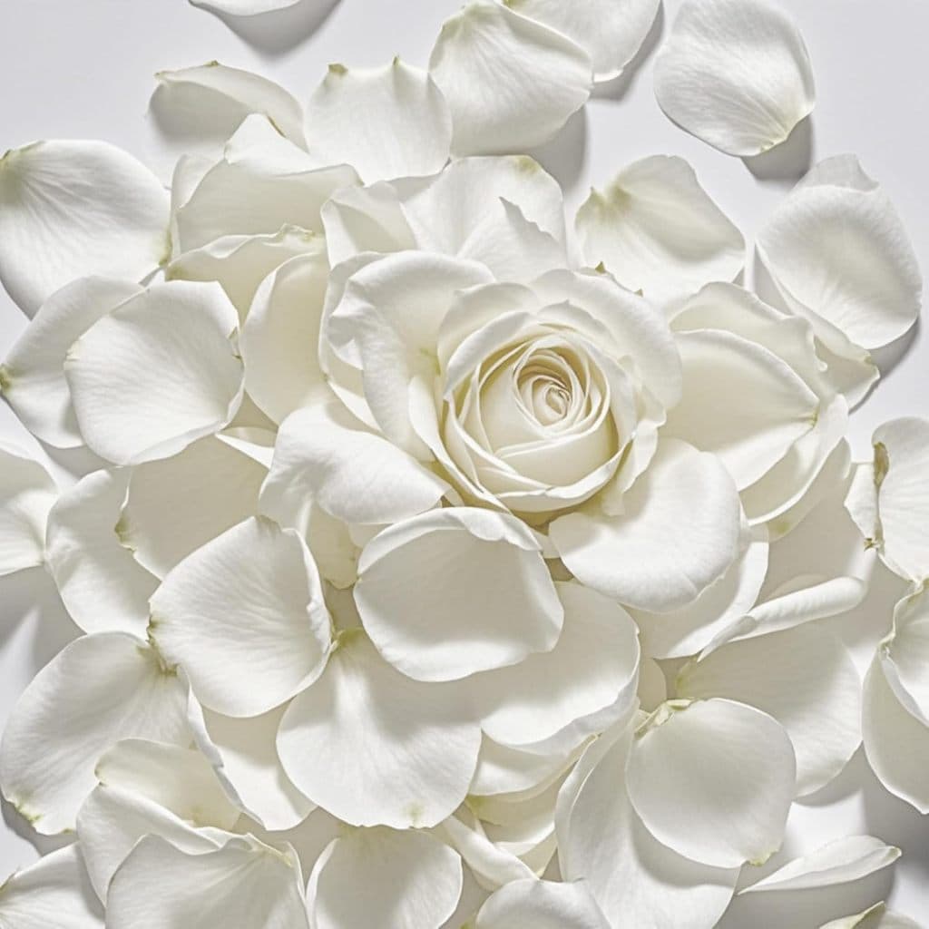 2000 Pétalas Flores Artificiais Brancas Decoração Para Casa Festa Casamento Bazar