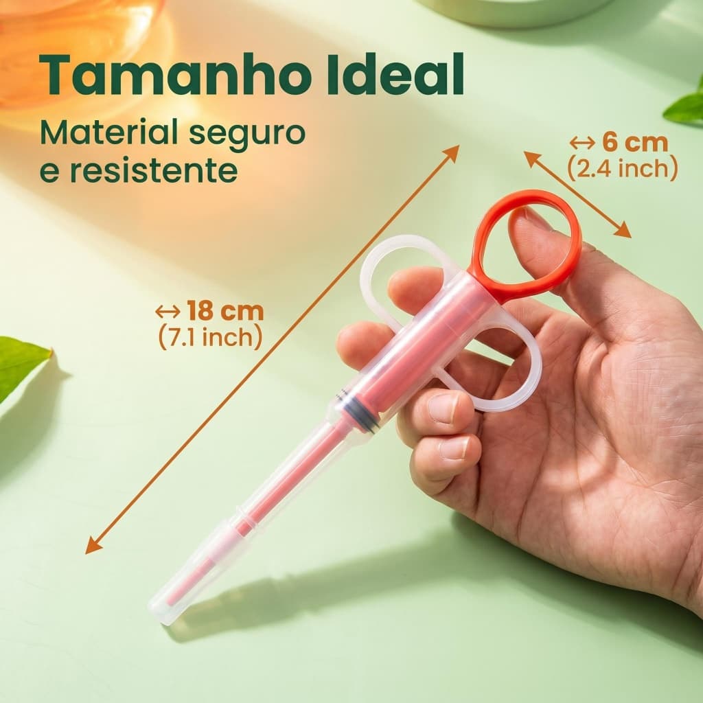 Ferramenta para dar comprimidos para cachorro e gato