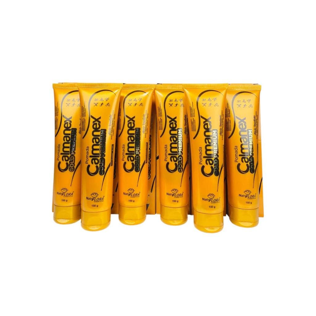 Pomada Calmanex Gold Premium 6.Un Fórmula Concentrada NatyFlora Cosméticos
