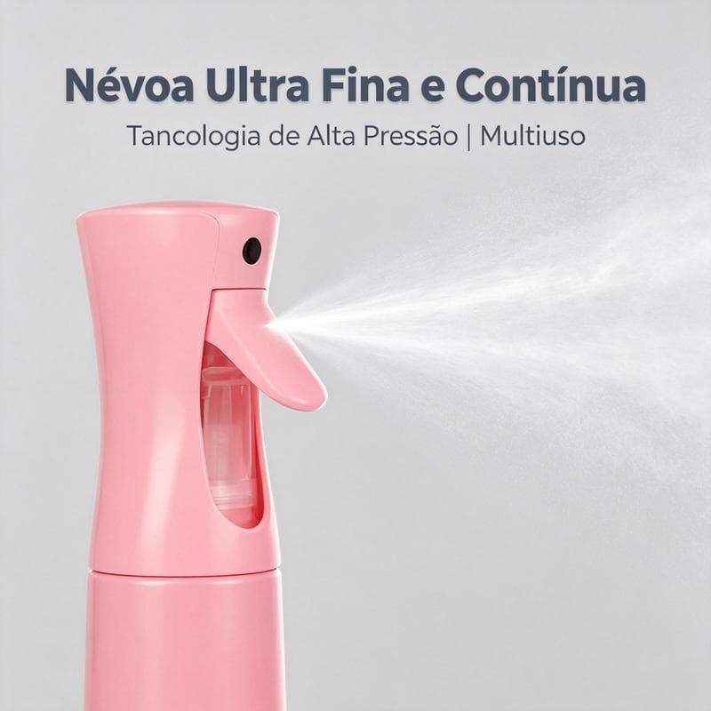 Borrifador De Água Spray Névoa Ultra Fina Pulverizador Para Plantas Limpeza E Cabelo Frasco Colorido Multiuso
