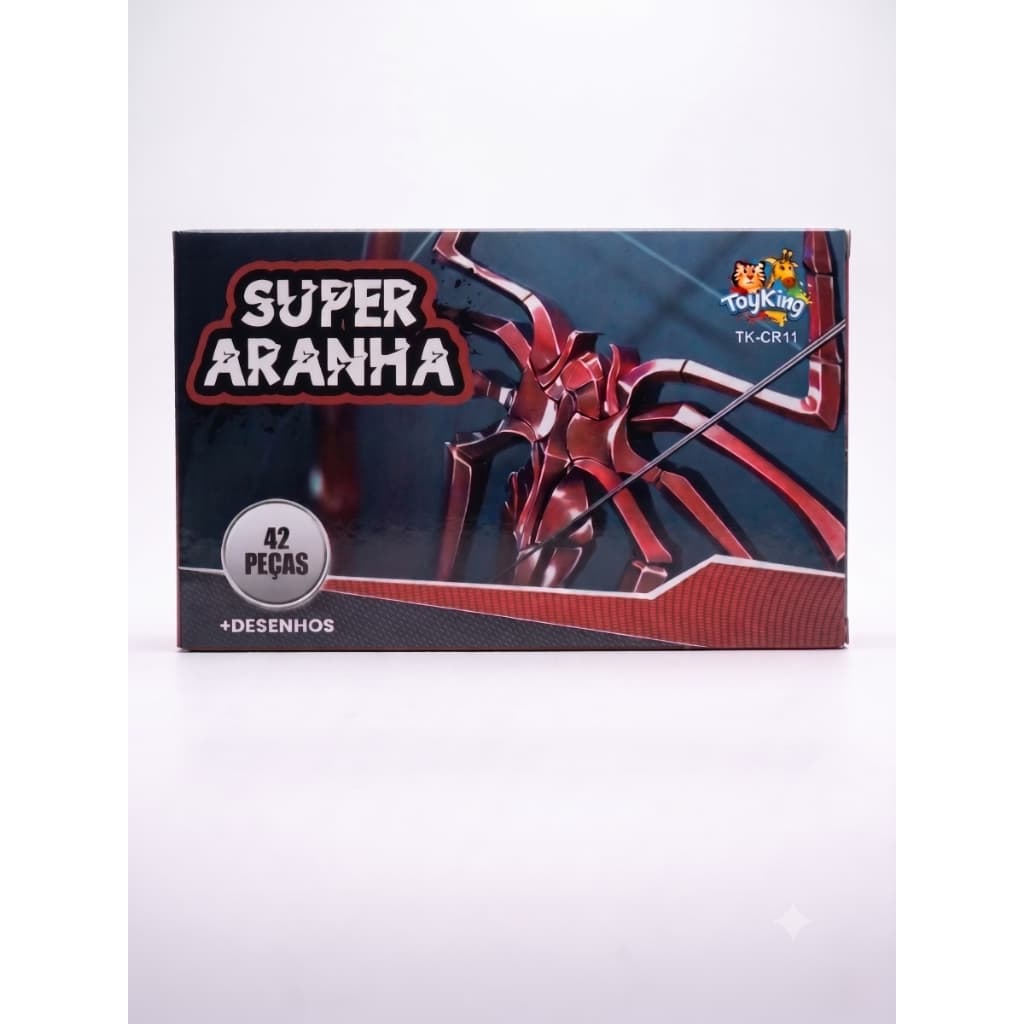 🕷️ Maleta de Pintura Infantil Super Aranha 42 Peças - Estojo Escolar Completo ToyKing