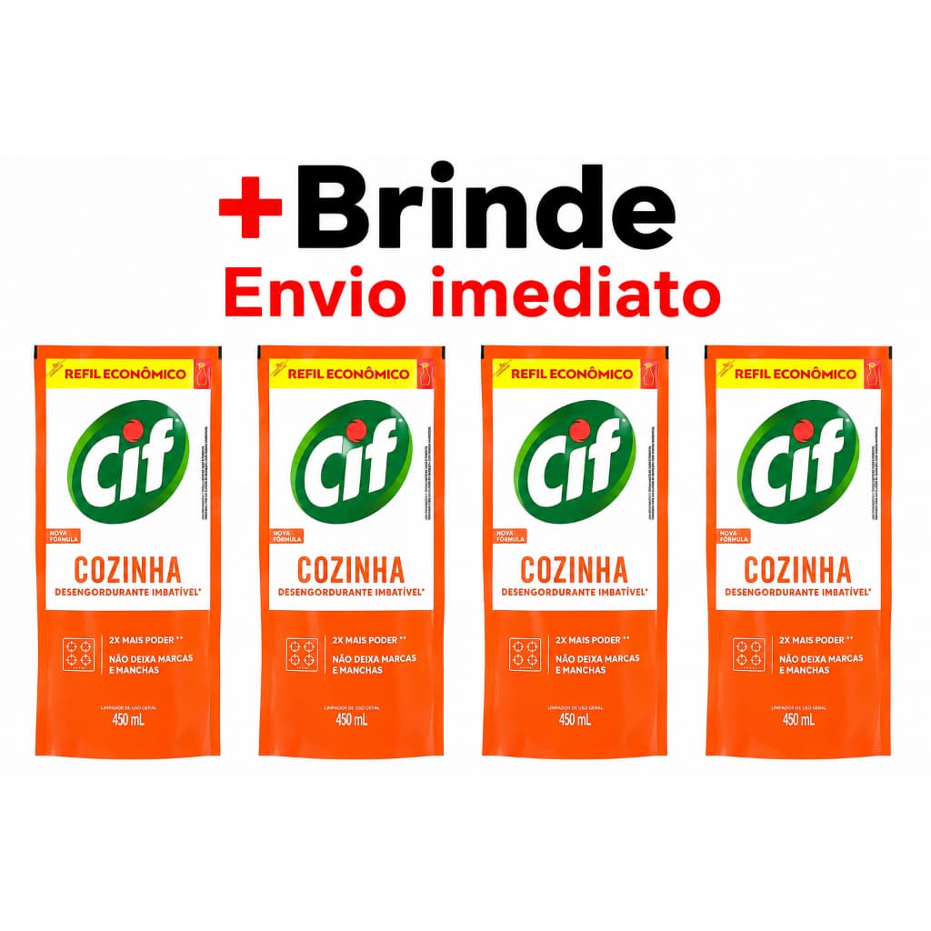 Cif Cozinha Refil 450ml