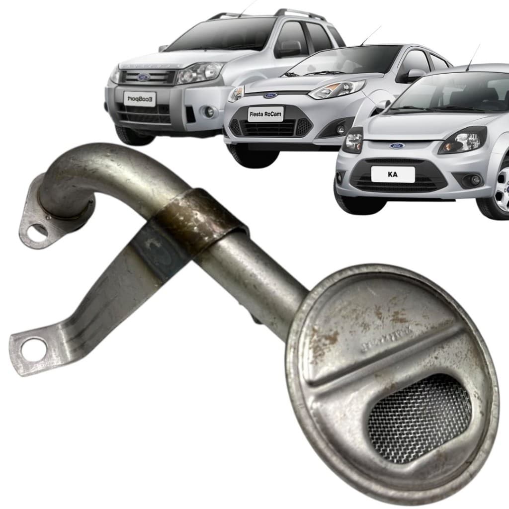Pescador Da Bomba Óleo Ford Ka/ Fiesta/ Ecosport Zetec Rocam-XS6E6K621AD